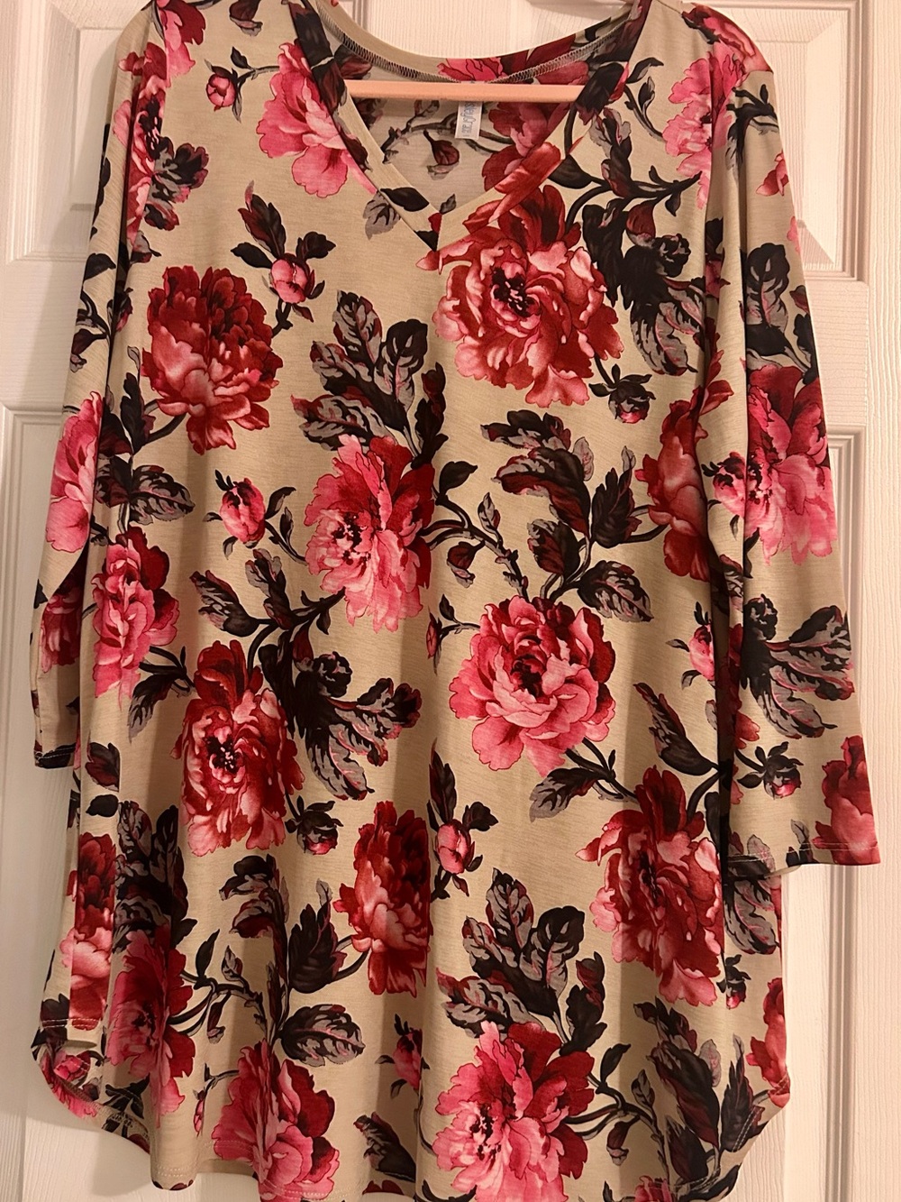 Paisley Grace Floral Tunic - XXL
